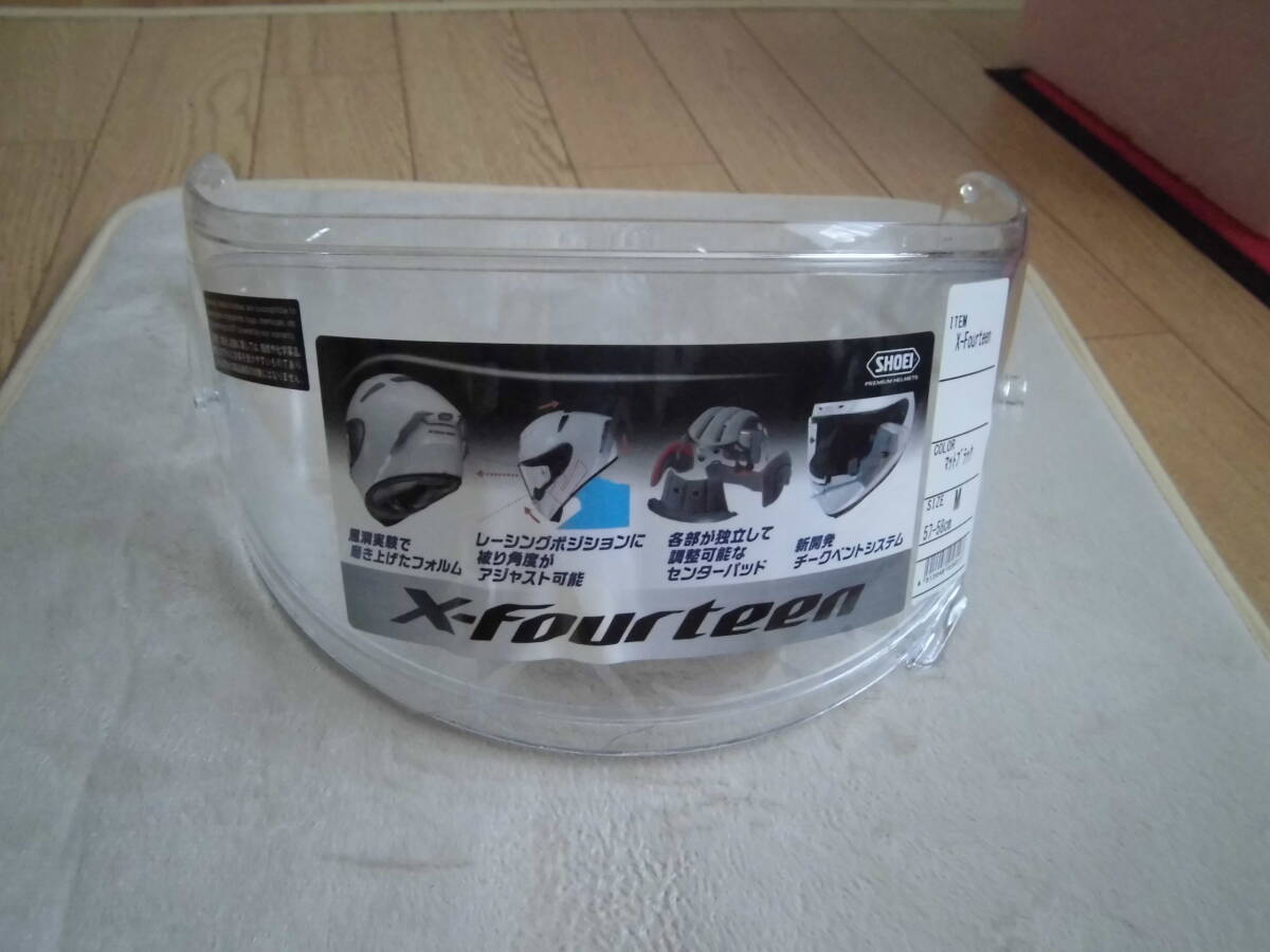 SHOEI ショウエイ CWR-1 ヘルメット Z-7 X-Fourteen X-14 RYD 純正 ピンロックシート付拍卖