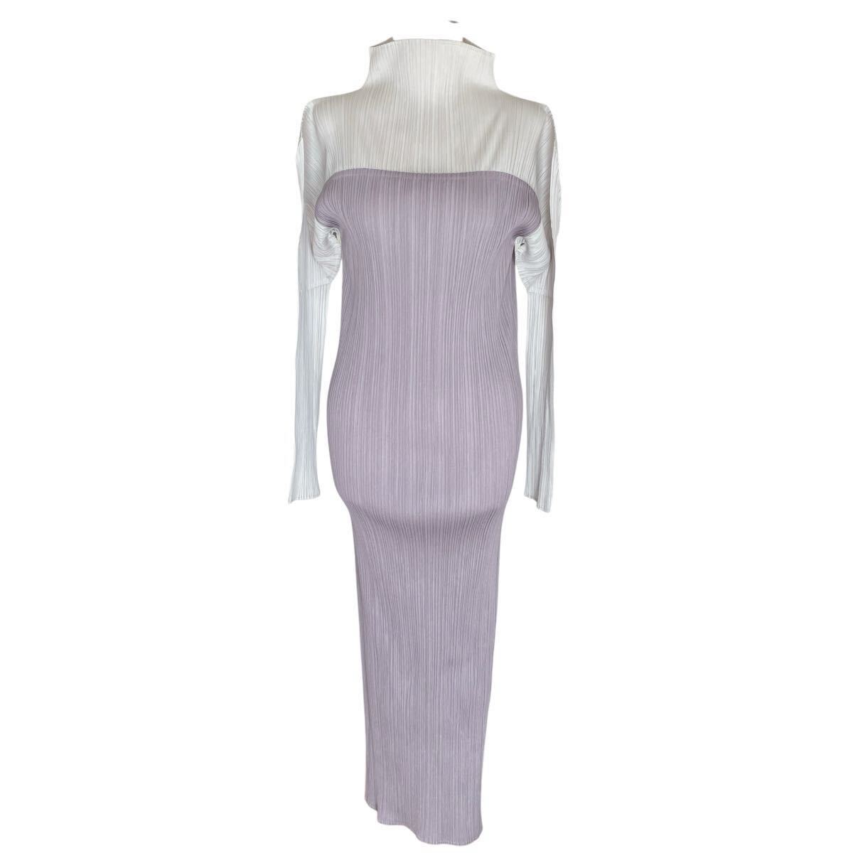 PLEATS PLEASE プリーツプリーズ ISSEY MIYAKE イッセイミヤケ ワンピース ロング ドレス レディース 4拍卖