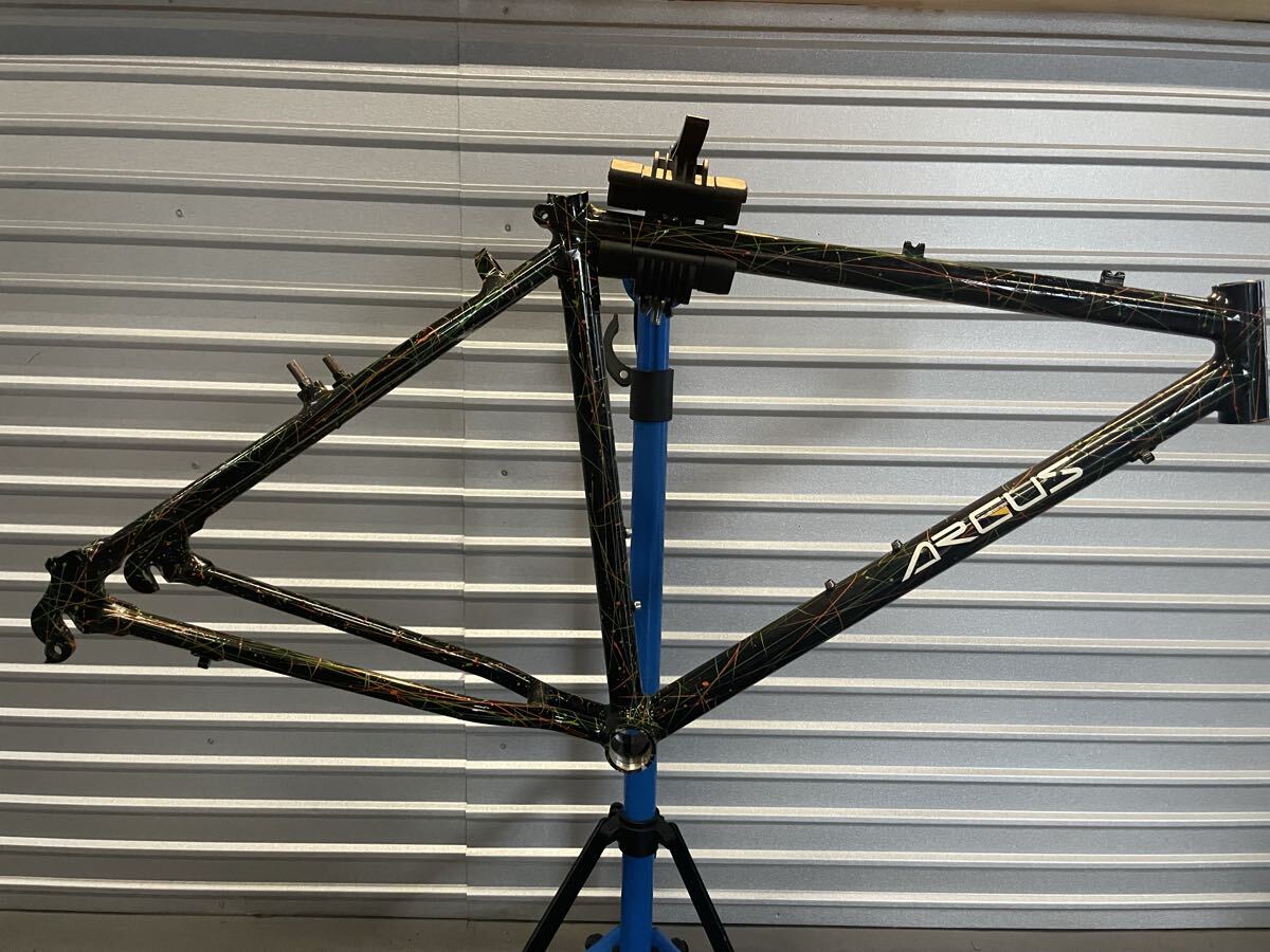 W0387 ■USED■ARGUS アーガス マウンテンバイク推定 わかる方のみご購入ください サイズ不明 アルミ マウンテンバイクフレーム拍卖