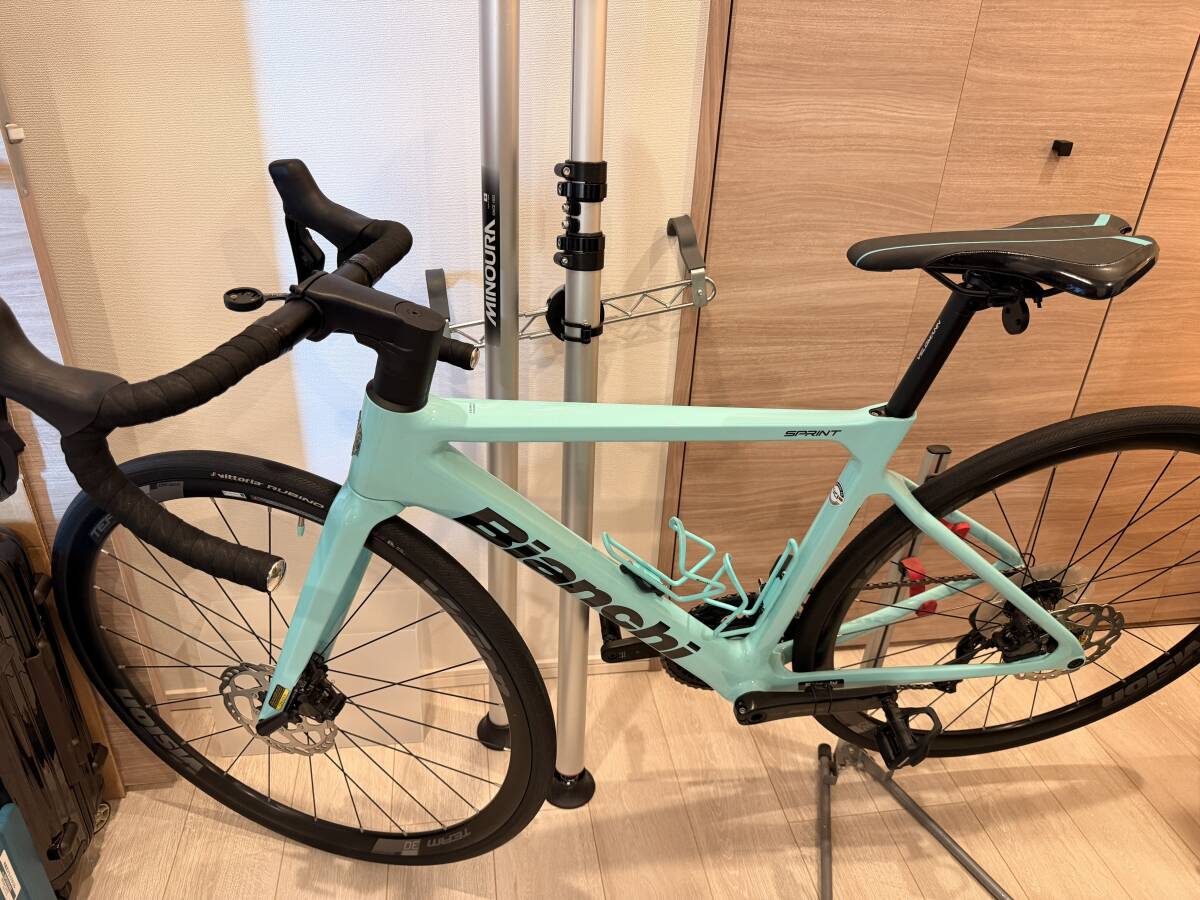 ビアンキ スプリント チェレステ 105 Di2換装 サイズ50 美品拍卖