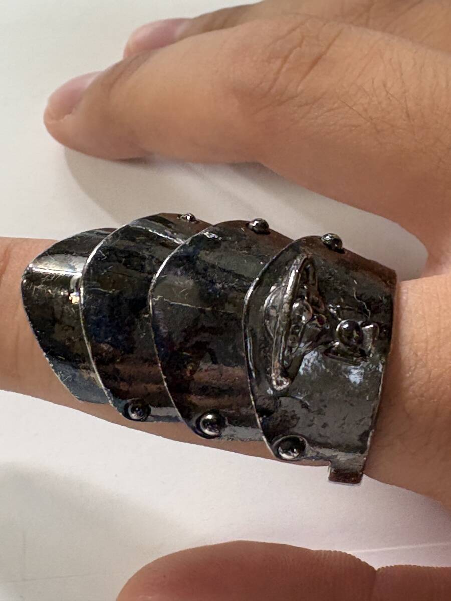 【破損】【1円スタート】ヴィヴィアンウエストウッド? アーマーリング Vivian Westwood パンク NANA拍卖