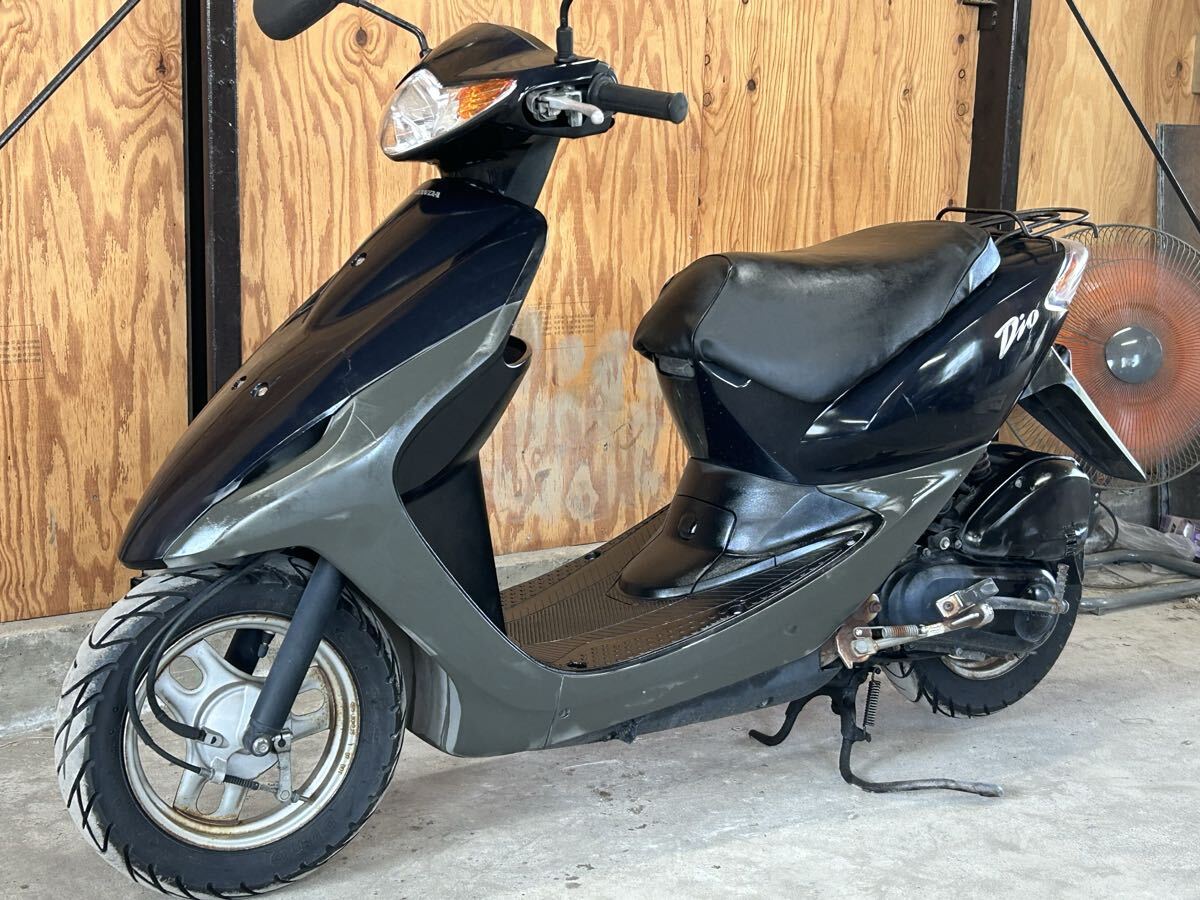 ★オイル、バッテリー新品 実働車★ホンダ スマートディオ DIO AF56 1571km 4st 試走テスト済 売り切り 埼玉県川口市より拍卖
