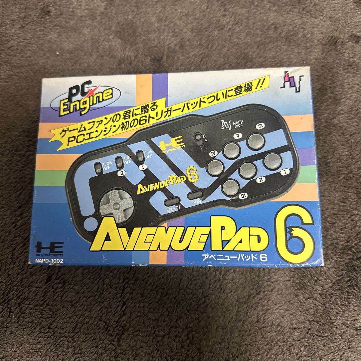 PCエンジン アベニューパッド6 コントローラー AVENUE PAD6 NAPD-1002拍卖