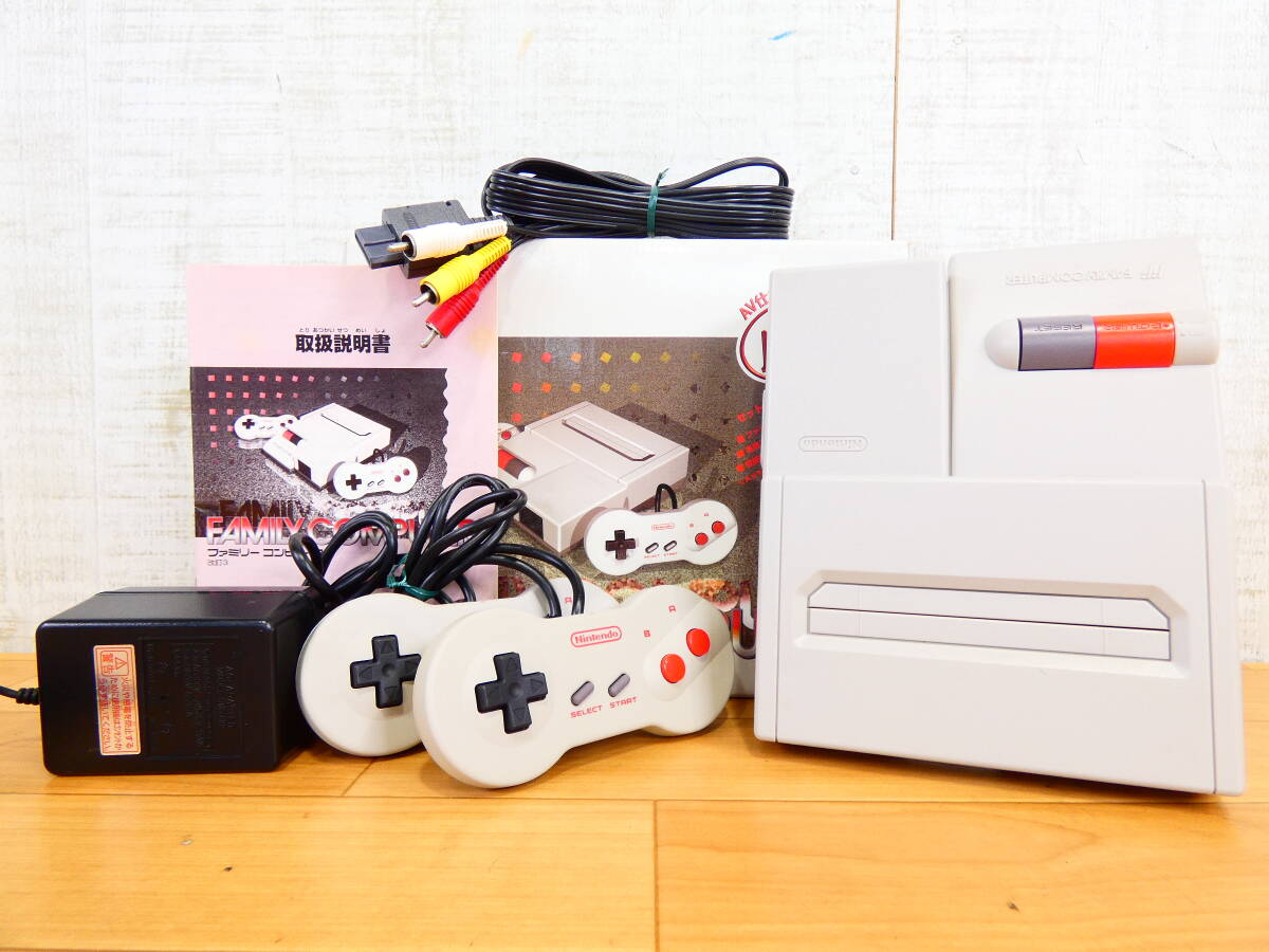 S) Nintendo 任天堂 ニューファミコン HVC-101 ゲーム機器 ※動作OK! @80 (8)拍卖
