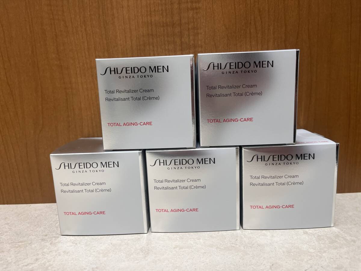 M13680 【未開封おまとめ】 SHISEIDO 資生堂 トータルR クリーム N 50g 顔用クリーム 5点おまとめ メンズケア コスメ拍卖