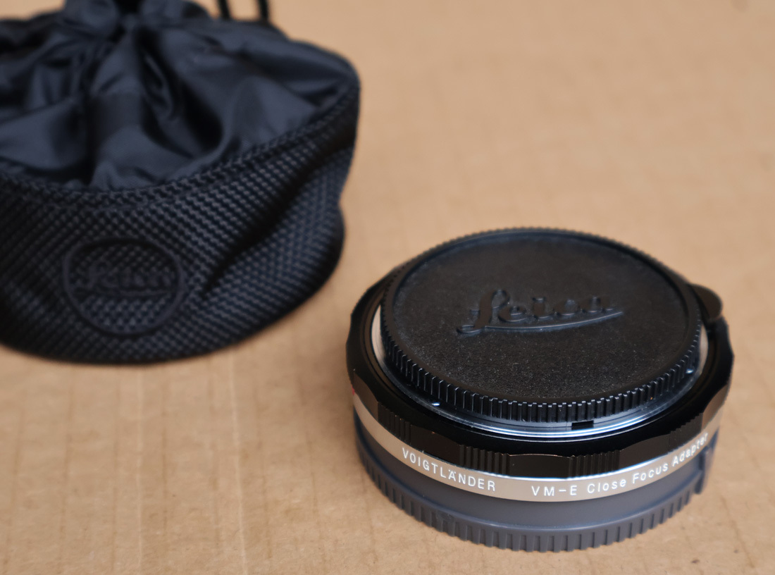 ■Leica VOIGTLANDER VM-E Close Focus Adapter ライカ フォクトレンダー マウントアダプター クローズフォーカスアダプター■中古美品■拍卖