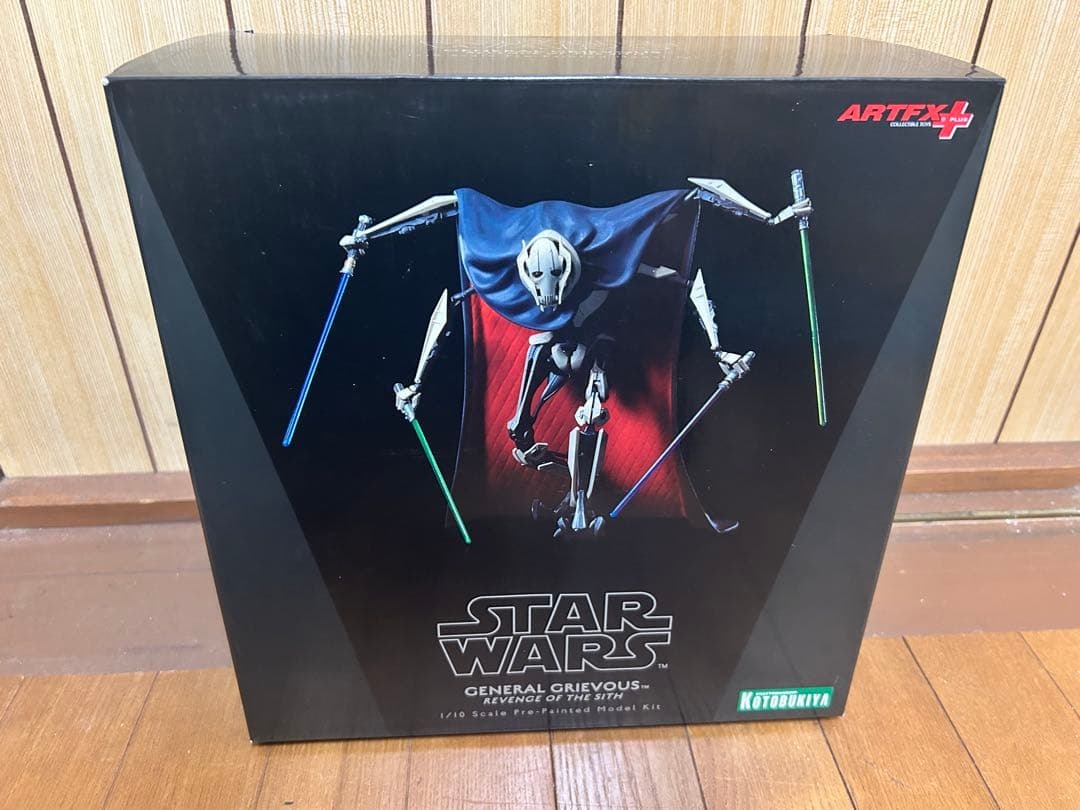 【開封品】コトブキヤ ARTFX+ スターウォーズ グリーヴァス将軍 フィギュア PVC塗装済み簡易組立てキット拍卖