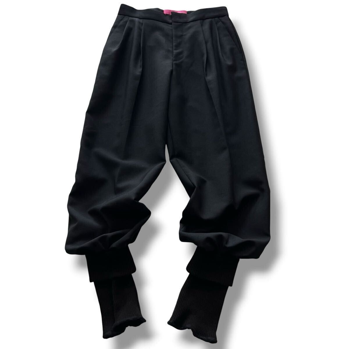 y’s takeshi kosaka knit pants trousers for men collection archive Japanese label vintage yohji yamamoto Japan vintage 80s 90s拍卖
