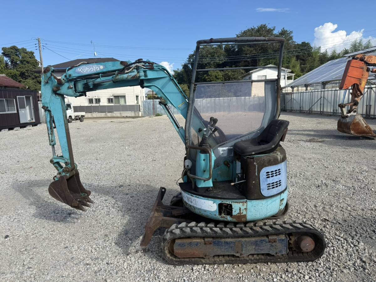 クボタ ミニユンボ RX-141 稼動時間2238h拍卖