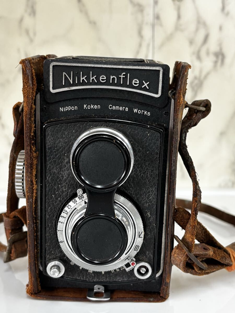 S-1031 Nikkenflex 二眼レフカメラ フィルムカメラ レトロ拍卖