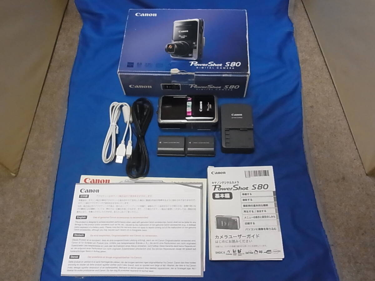 Canon PowerShot S80 コンパクトデジタルカメラ拍卖