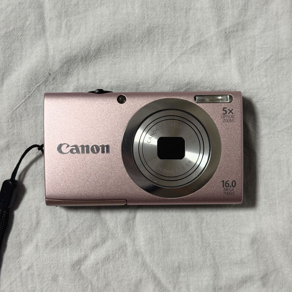 【1円スタート】Canon PowerShot A2400 IS ピンク キャノン パワーショット デジタルカメラ コンパクトデジタルカメラ デジカメ 6189B004拍卖