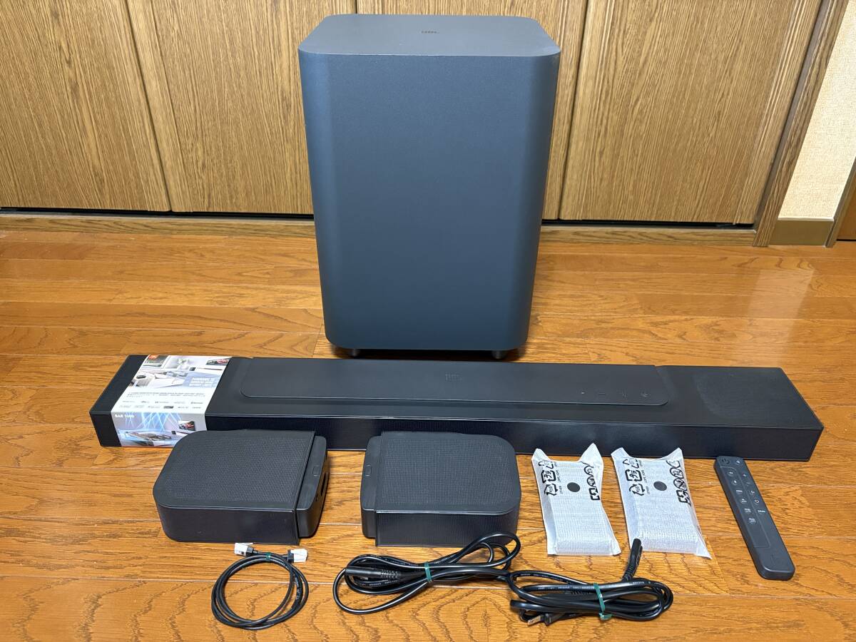 JBL BAR1000 ワイヤレスサラウンドシステム 7.1.4ch対応 サブウーファー付き拍卖