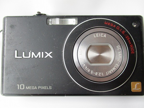D33 Panasonic パナソニック LUMIX DMC-FX37 コンデジ デジタルカメラ 通電確認済 現状品 府中市拍卖
