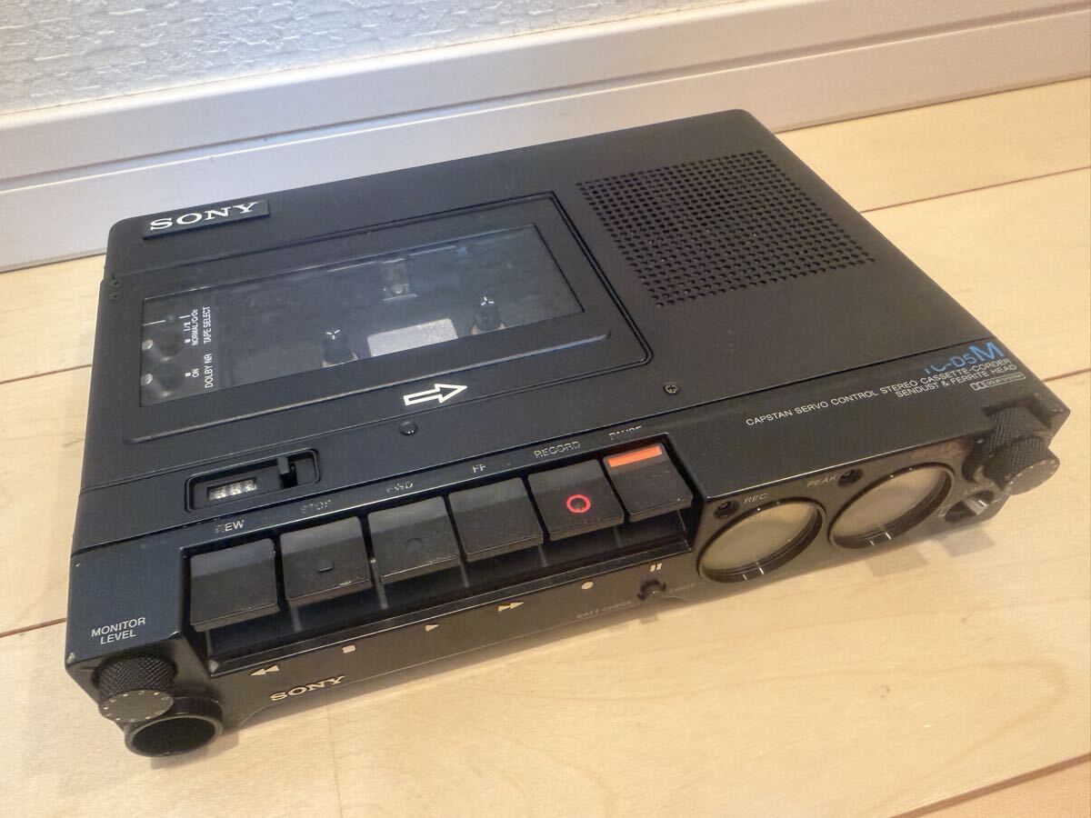 1円から即決 SONY ソニー WALKMAN TC-D5M デンスケ ポータブルカセットレコーダー メンテナンス済み 整備品 中古動作確認済み拍卖