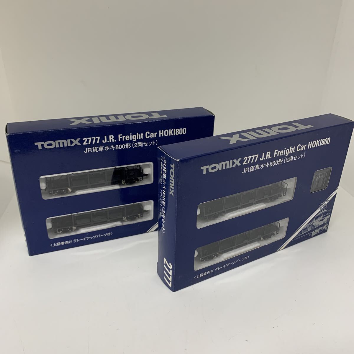 2箱まとめ 4両セット TOMIX Nゲージ 2777 JR貨車ホキ800形(2両セット) 上級者向け グレードアップパーツ付 未組立 1円〜拍卖