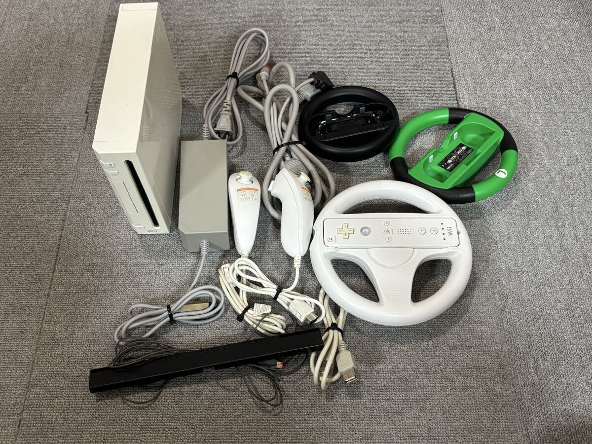 中古 ジャンク 動作未確認 wii 本体 付属品など拍卖