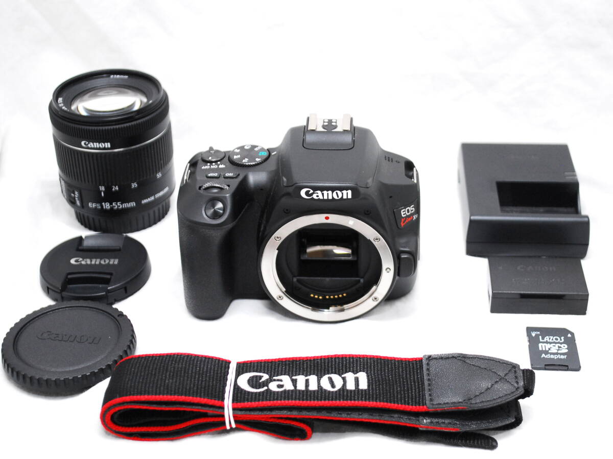 【新品同様の超美品 1000ショット・SDカード付き】Canon キヤノン Kiss X10 EF-S 18-55mm IS STM拍卖