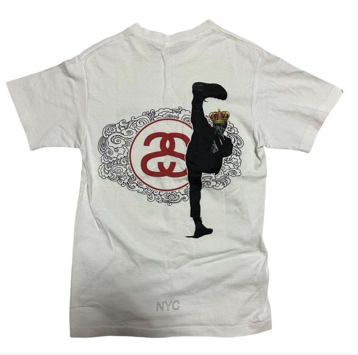 old STUSSY ステューシー 90s 銀タグ Tシャツ cutsew Japanese label Y2K Sサイズ ブルースリー Bruce Lee 名作拍卖