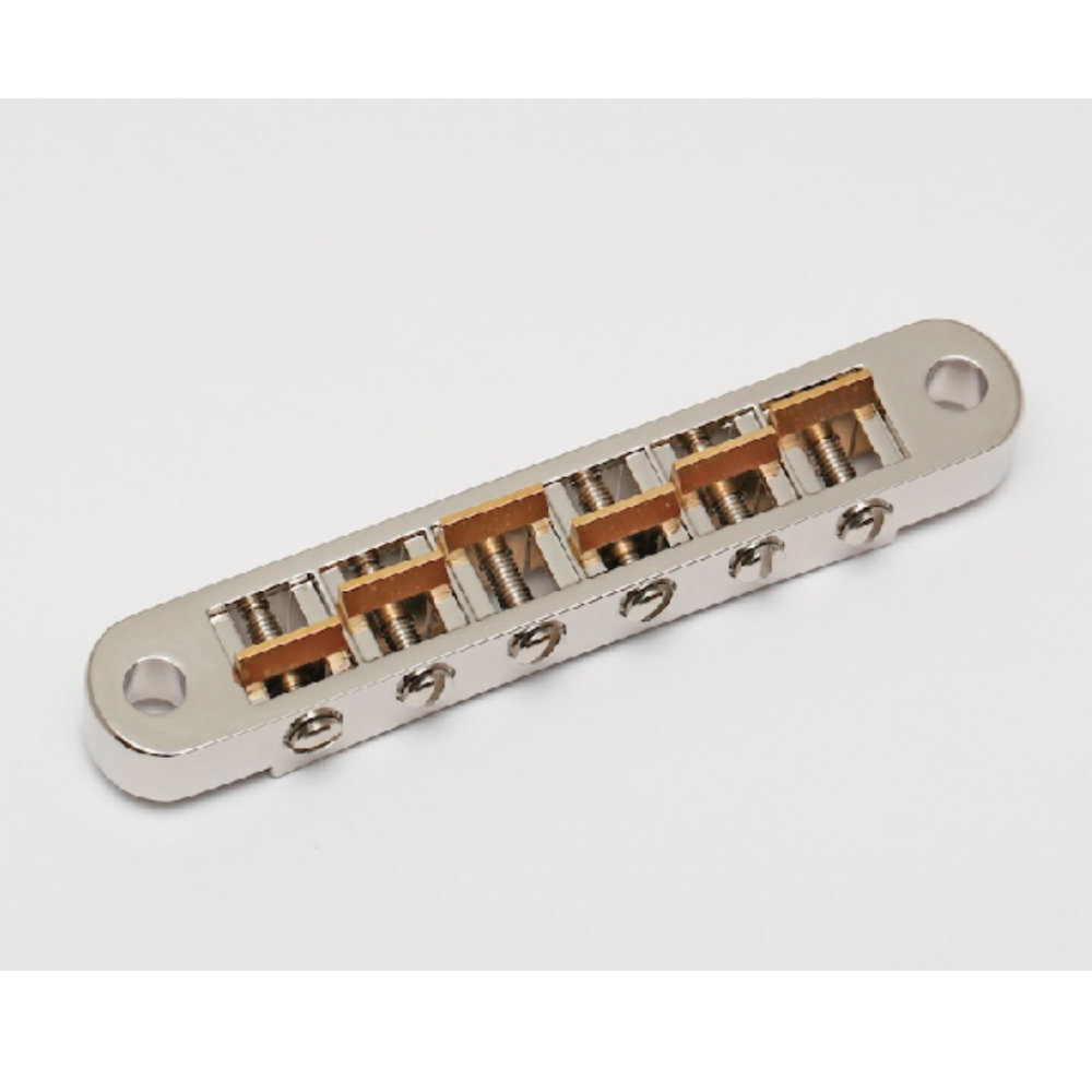 Advanced Music Products Standard Nashville TOM Bridge 無メッキブラス製サドル サドル溝切りなし ブリッジ ギターパーツ拍卖