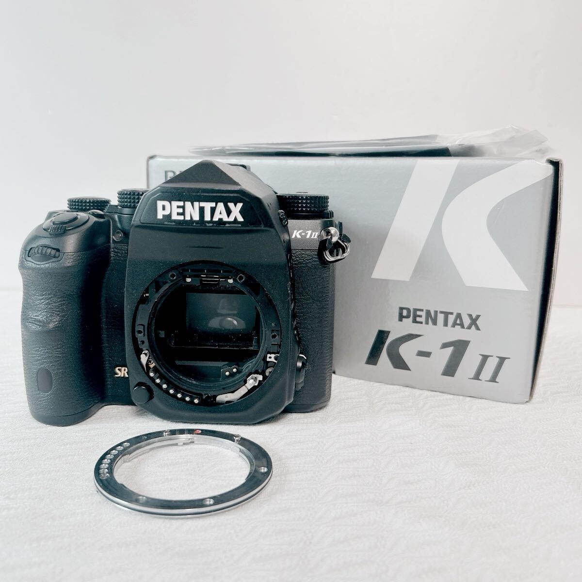 RICOH PENTAX K-1 MarkⅡボディキット リコー ペンタックス デジタル一眼レフカメラ ブラック 動作未確認 現状品拍卖