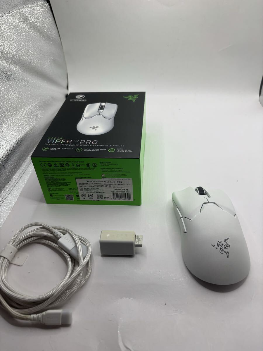 3.389 RAZER レイザー Viper V2 Pro ゲーミングマウス PC周辺機器 無線 マウス Razer マウス ワイヤレス 拍卖