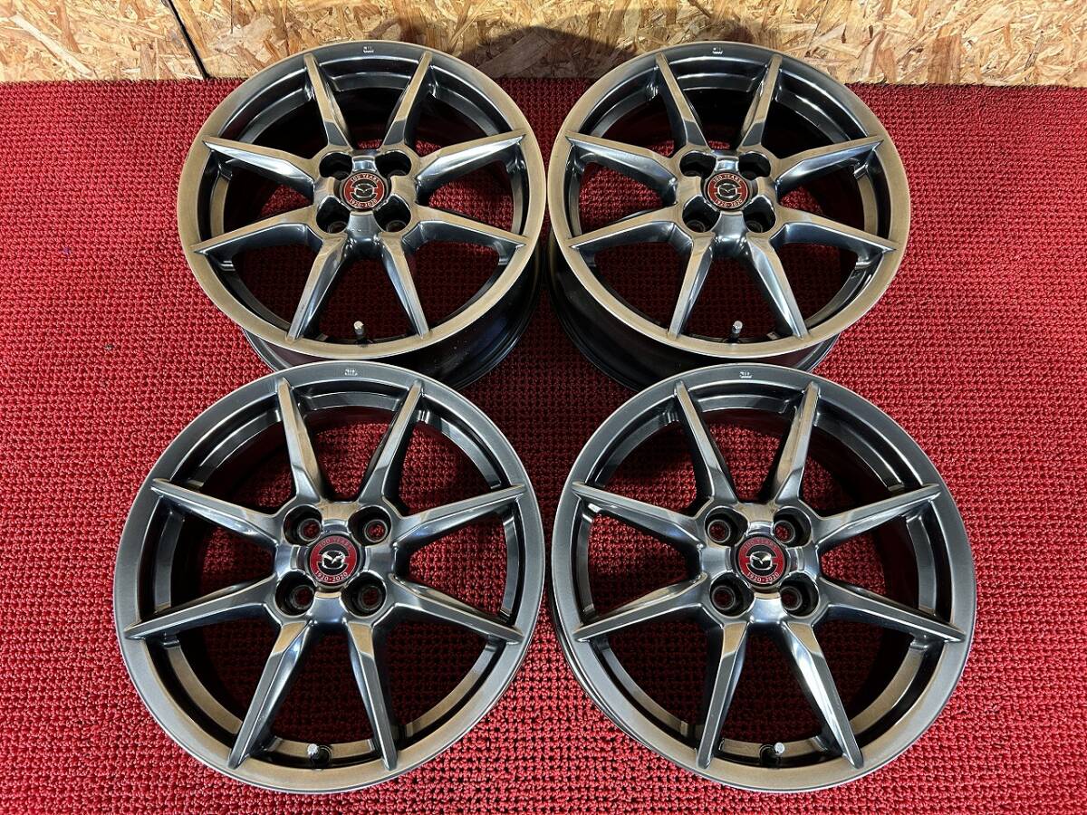 マツダ ロードスター ND5RC 純正ホイール 16×6.5 +45 PCD100 4本 売切!!拍卖