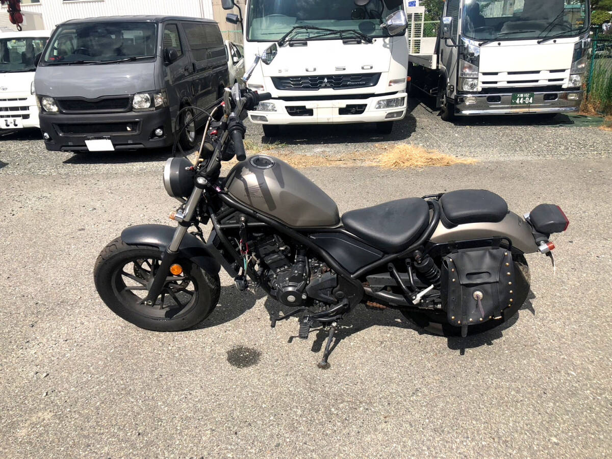 ◆2019年 平成31年 ホンダ レブル 250 MC49型 カスタム 純正部品有り◆拍卖