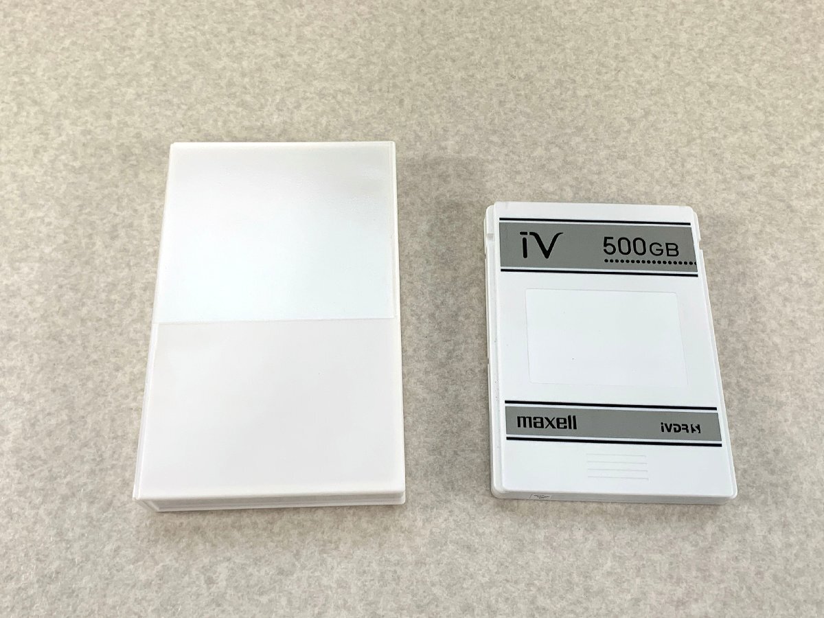 【中古品】maxell カセットハードディスク HTB-HV5SVB500 iVDR-S 日立マクセル(10326072713674HD)拍卖