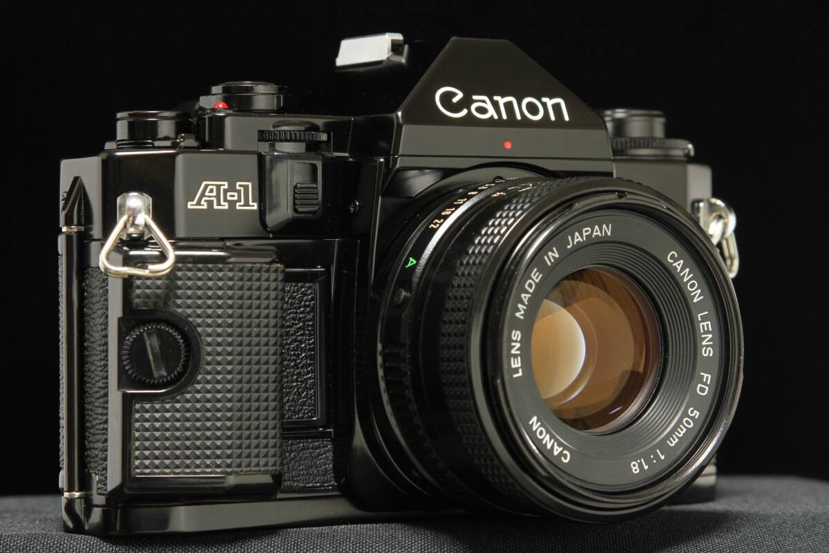 分解整備済み A-1 NewFD 50mm F1.8 光学系良好 Canon拍卖