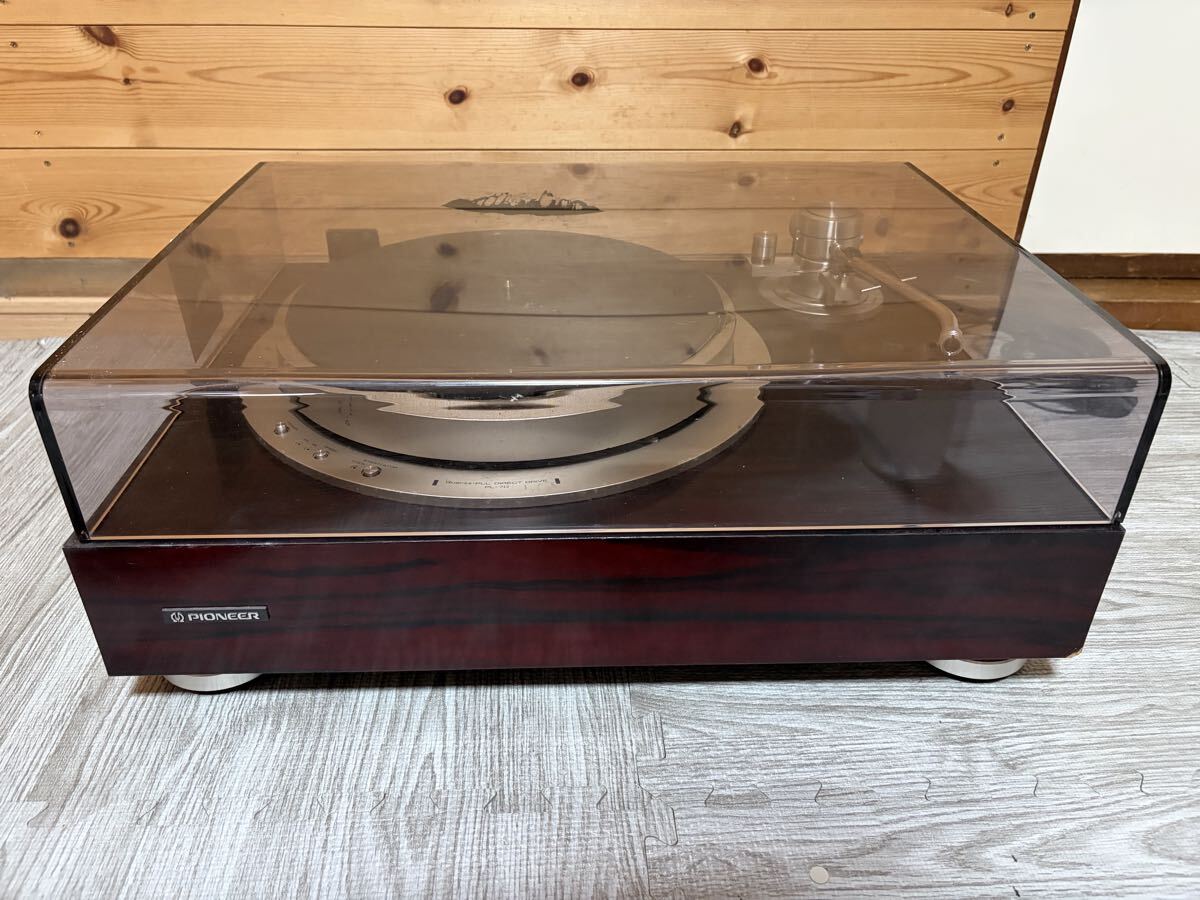 PIONEER パイオニア ターンテーブル レコードプレーヤー PL-70 オーディオ機器 通電確認済み ジャンク拍卖