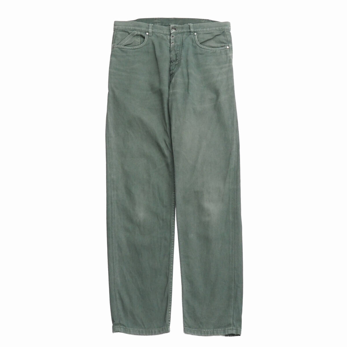 TJ8157◇イタリア製 Maison Martin Margiela メゾンマルタンマルジェラ メンズ44 S50LA0046 スリム デニムパンツ ジーンズ グリーン系拍卖