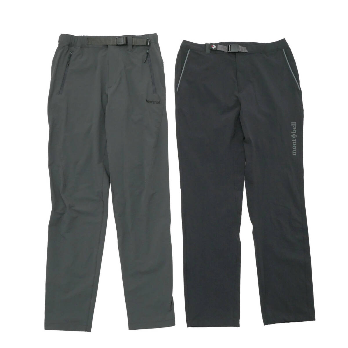 MJ5723■2点セット Marmot マーモット montbell モンベル パンツ トレッキングパンツ ストレッチ サイズS XS グレー系 ブラック系 TOWOJD85拍卖