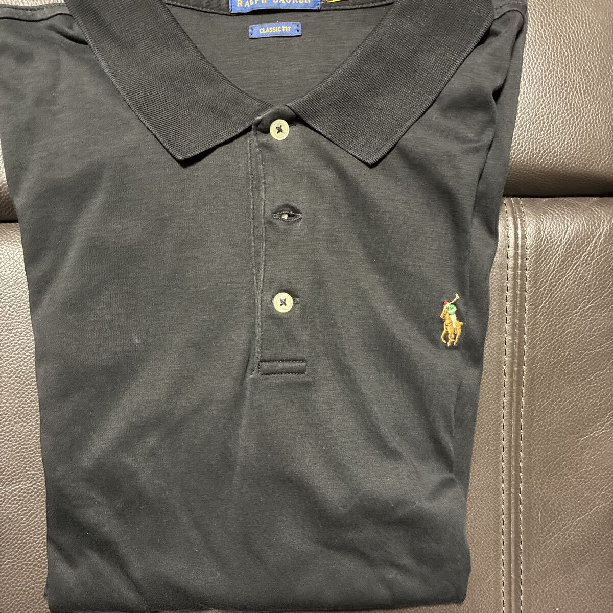 POLO RALPH LAUREN ポロラルフローレン 半袖ポロシャツ ブラック CLASSIC FIT拍卖