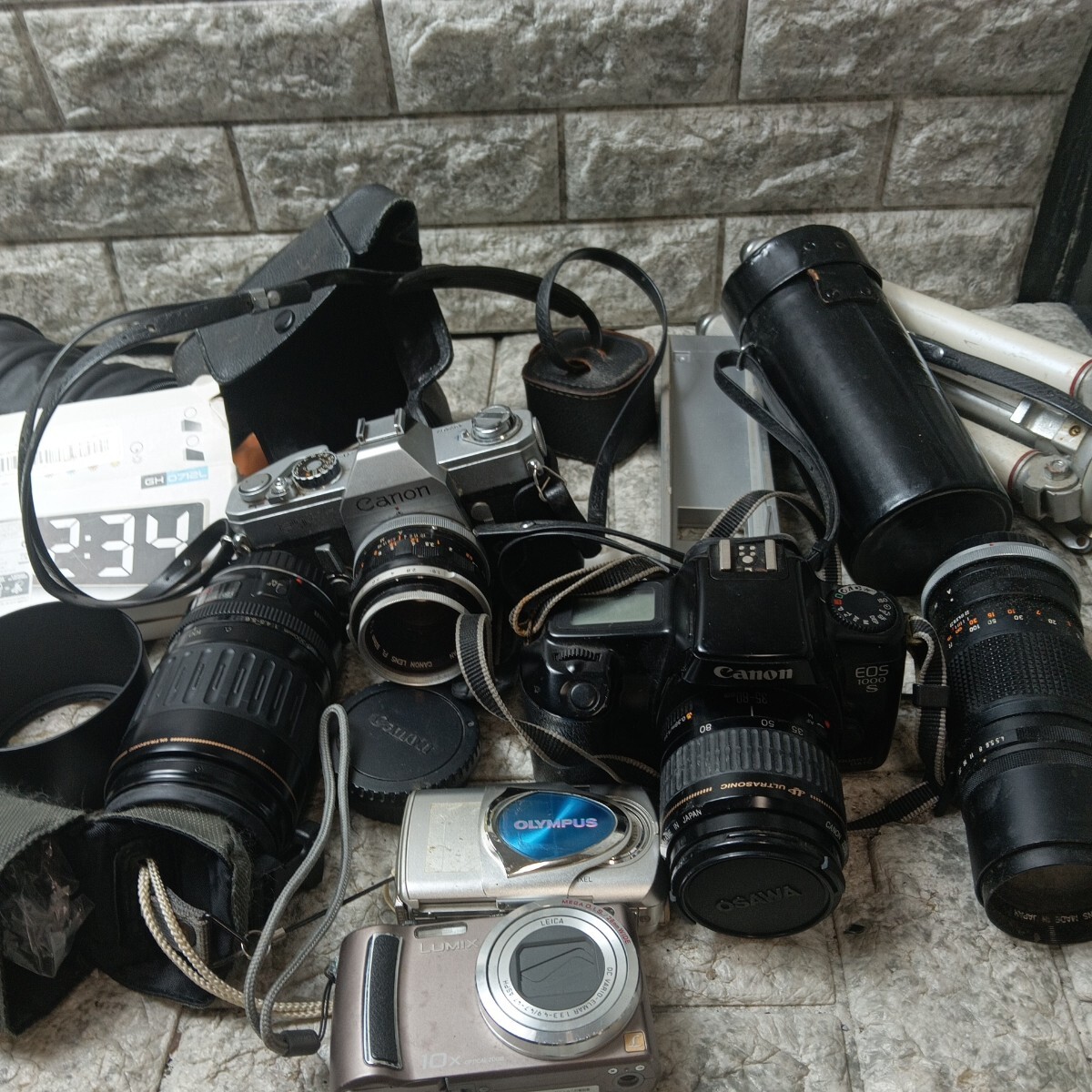 E08c1 オリンパス ミュー lumix canon.eos 1000s canonft まとめ売り拍卖