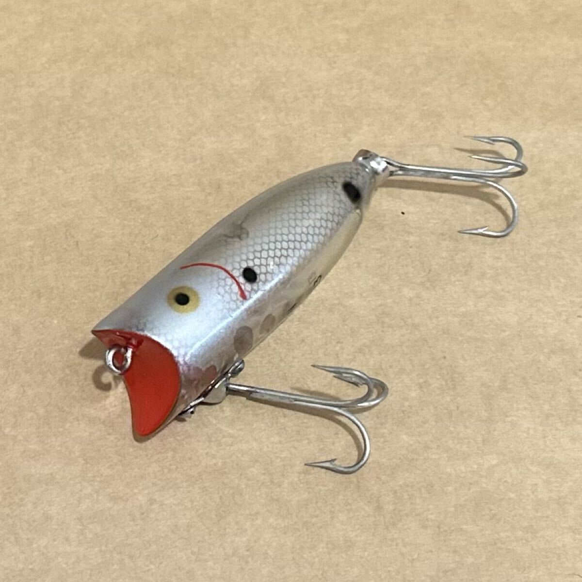 希少色縦割れ オールド ヘドン ベビーラッキー13 old heddon baby lucky13 / fenwickフェンウィック abuアブ2500C balsa50 umco phillipson拍卖