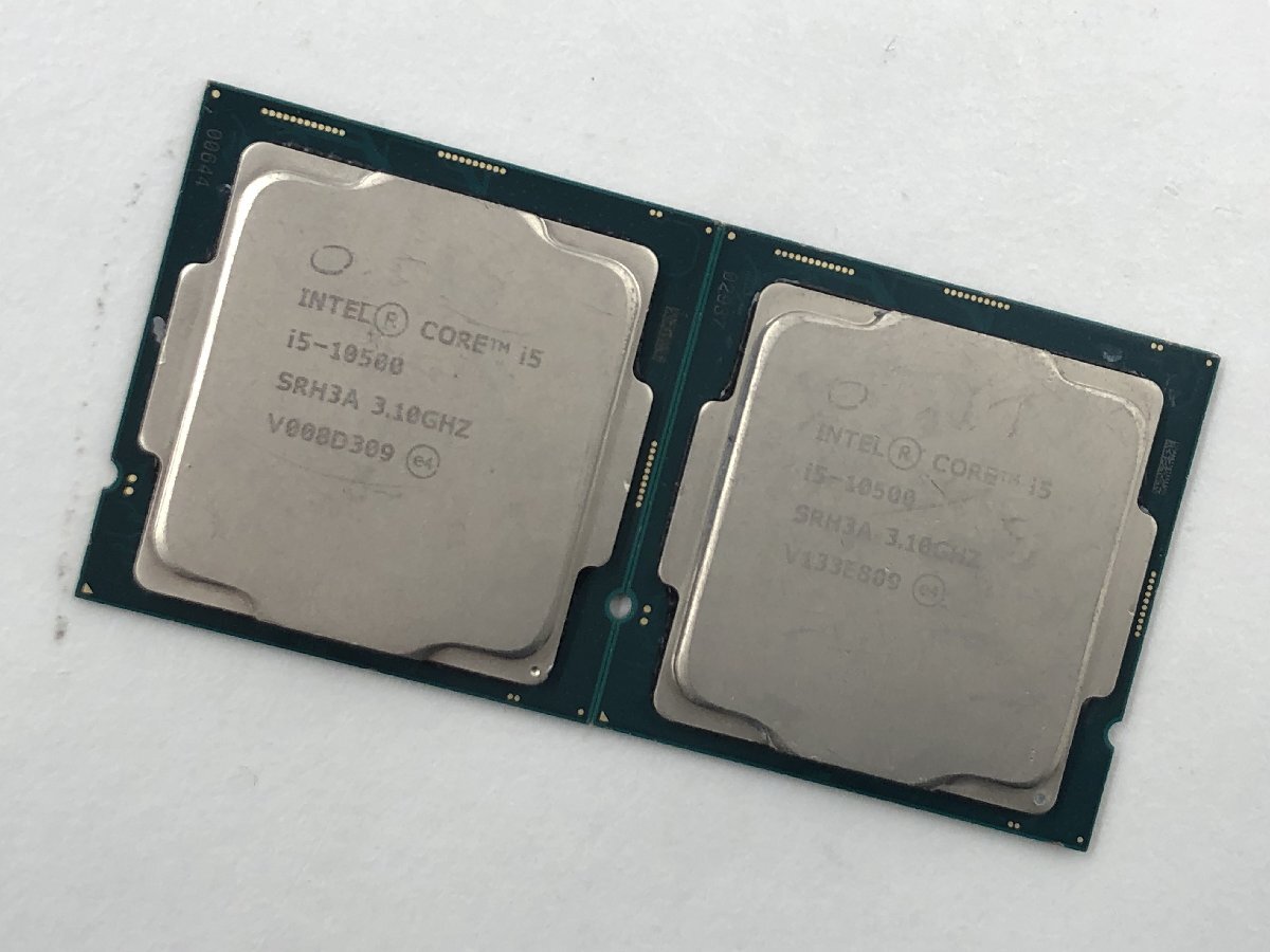 ♪▲【Intel インテル】Core i5-10500 CPU 2点セット SRH3A まとめ売り 0731 13拍卖