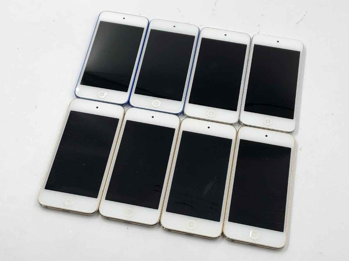 ♪▲【Apple アップル】iPod touch 第6世代 MKH02J/A MKH42J/A MKH22J/A 他 16GB 8点セット まとめ売り 0806 9拍卖