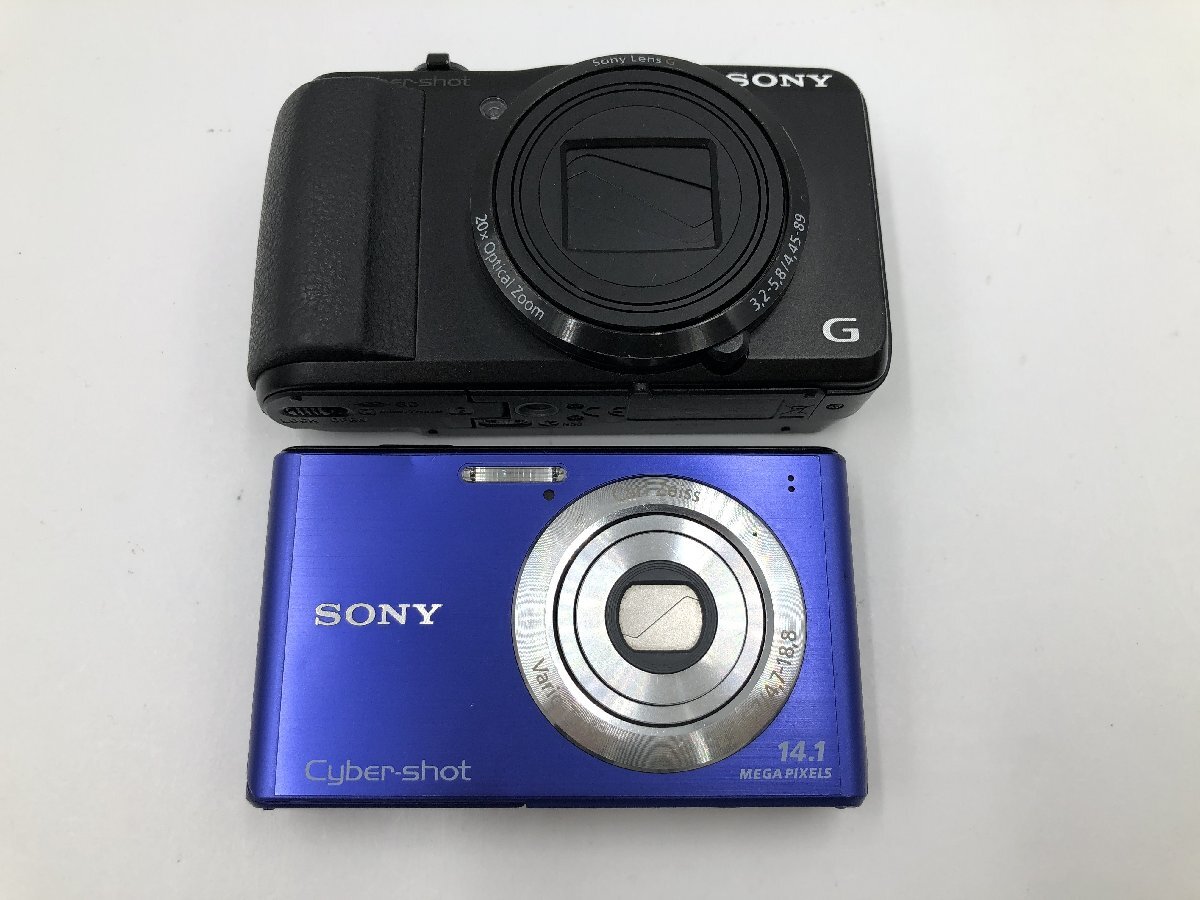 ♪▲【SONY ソニー】コンパクトデジタルカメラ 2点セット DSC-HX30V/DSC-W550 まとめ売り 0806 8拍卖