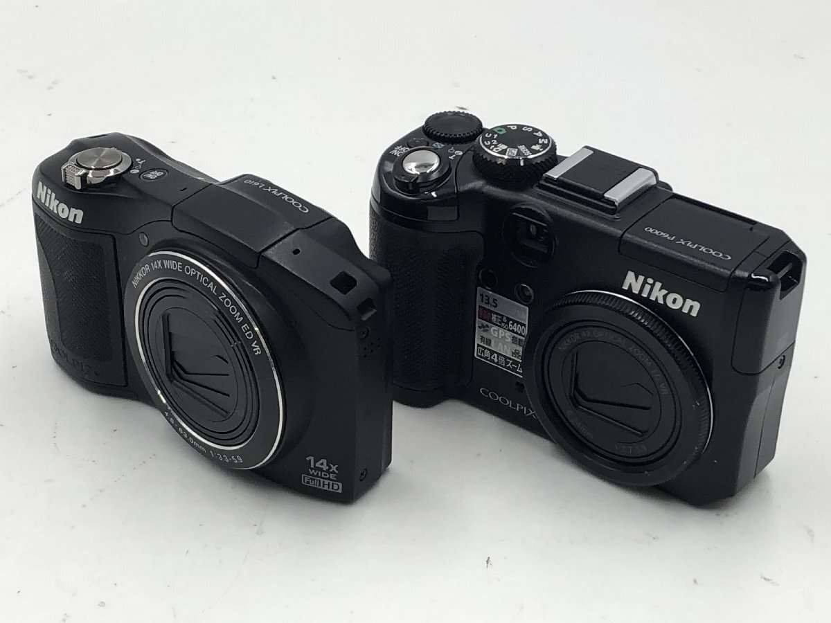 ♪▲【Nikon ニコン】コンパクトデジタルカメラ 2点セット COOLPIX P6000/L610 まとめ売り 0807 8拍卖