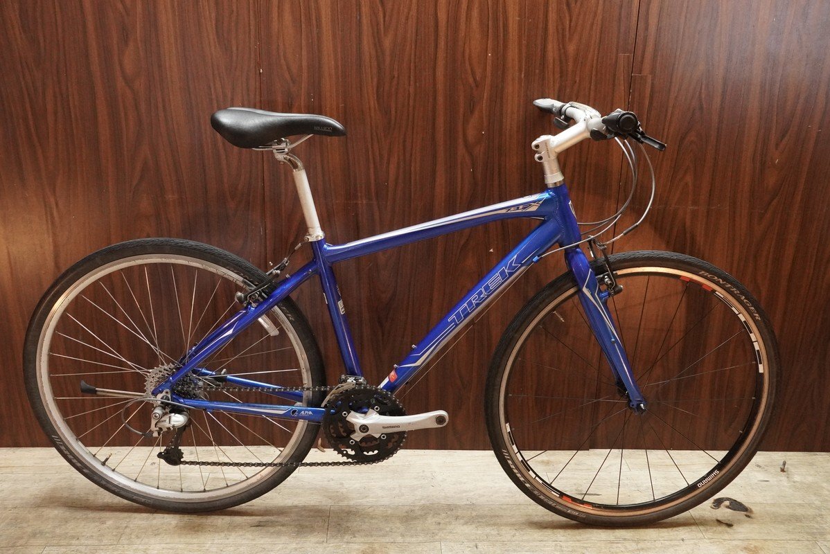 ■TREK 7.3 FX トレック クロスバイク SHIMANO 3X8S サイズ17.5 44.5 2010年頃拍卖