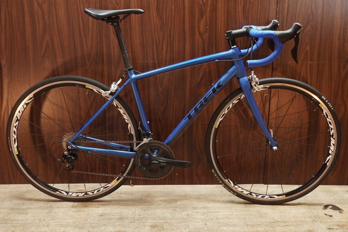 ■TREK DOMANE AL2 トレック エントリーロード SHIMANO 105 5800 2X11S MAVIC COSMIC ELITE サイズ52 2018年モデル拍卖