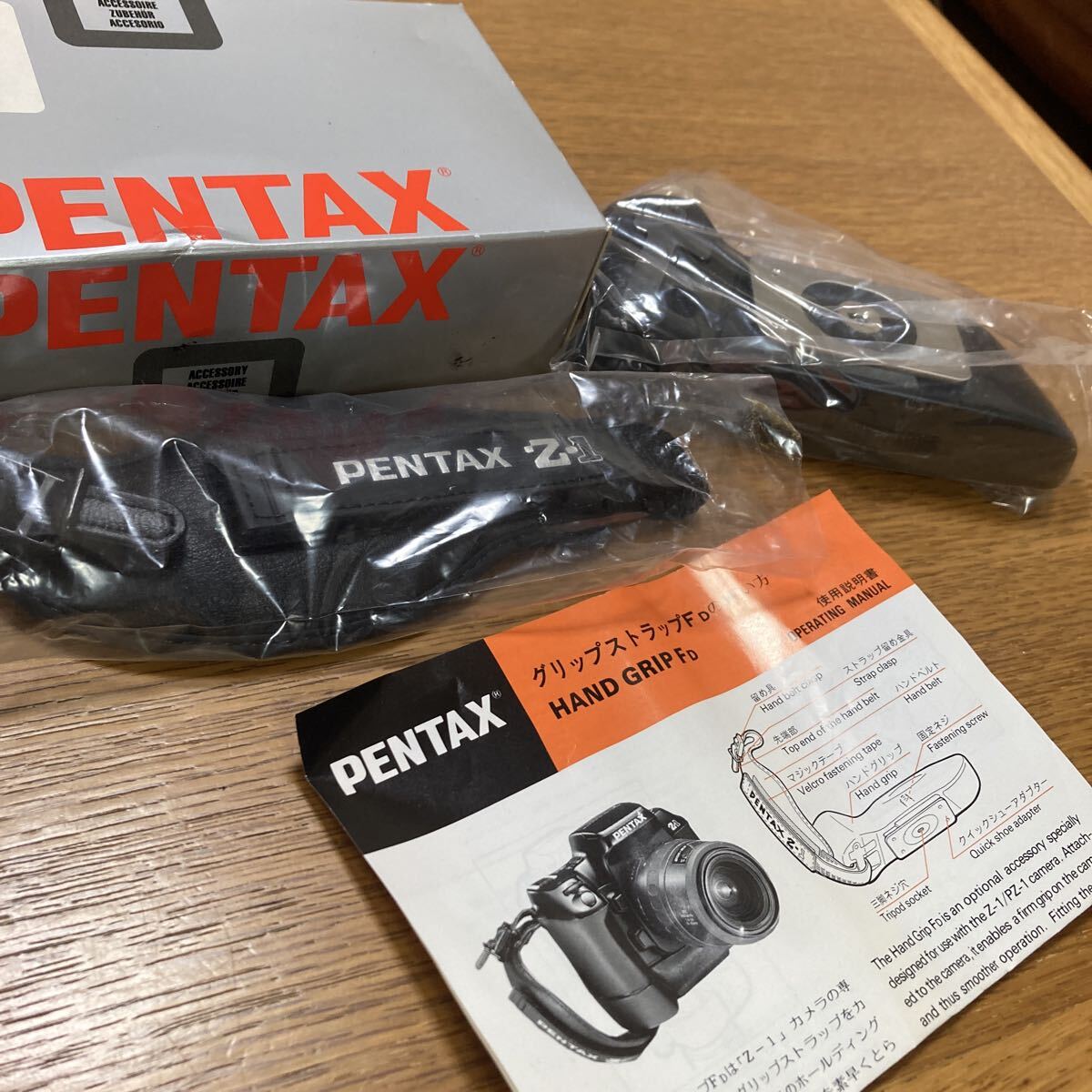 PENTAX ペンタックス Z-1 シリーズ用グリップストラップ PENTAX FD (FDP)用ストラップ 未使用品 貴重!拍卖
