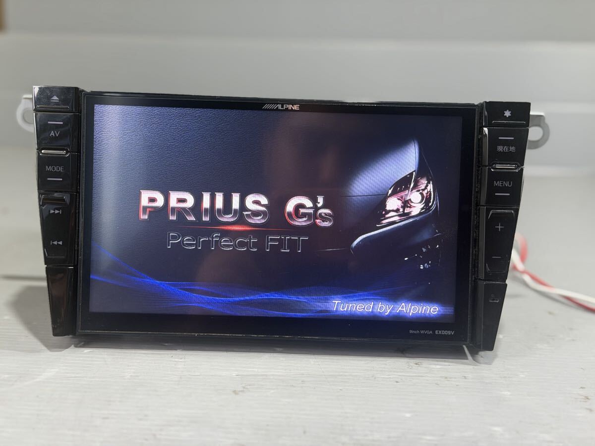 ZVW30 EX009V GS ナービ DVD Bluetooth CD アルパイン カーナビ メモリーナビ TV USB拍卖