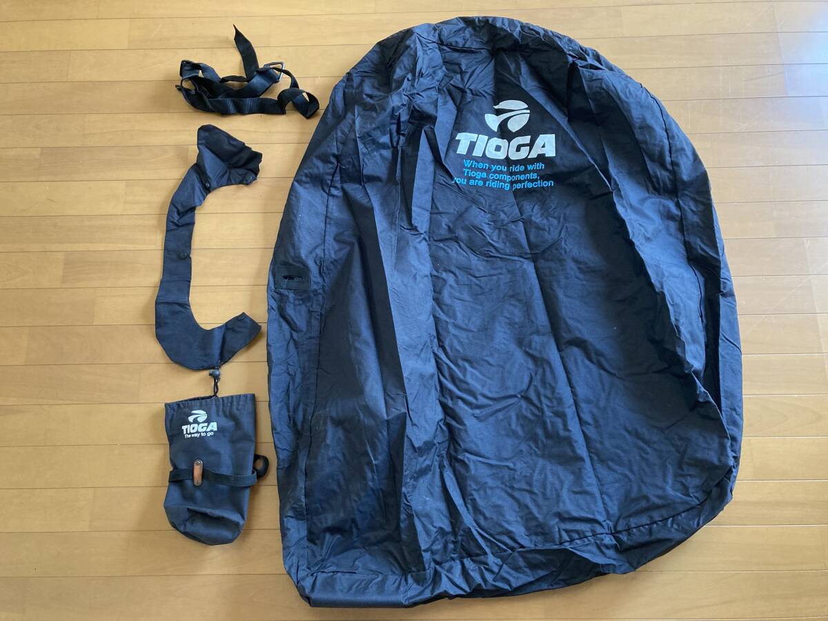 自転車 輪行袋 輪行バッグ TIOGA ブラック拍卖