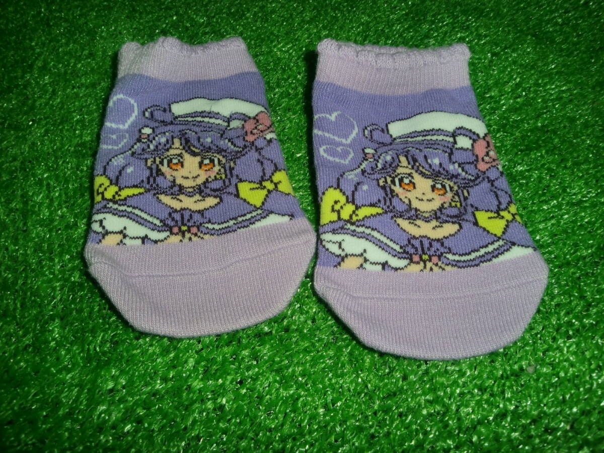 ks0819-03 中古 子供用靴下 女の子向けくつした プリキュア 15-20cm拍卖