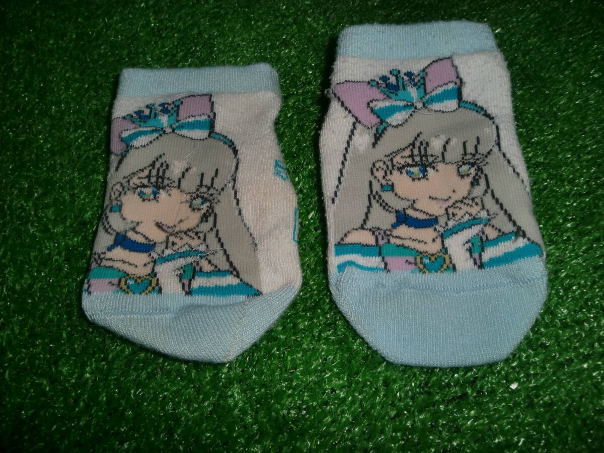 ks0819-05 中古 子供用靴下 女の子向けくつした プリキュア 15-20cm拍卖