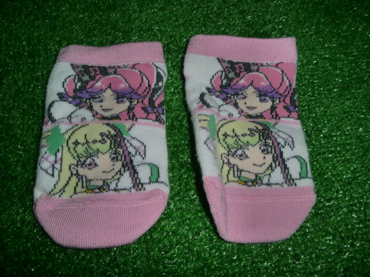 ks0819-07 中古 子供用靴下 女の子向けくつした プリキュア 15-20cm拍卖