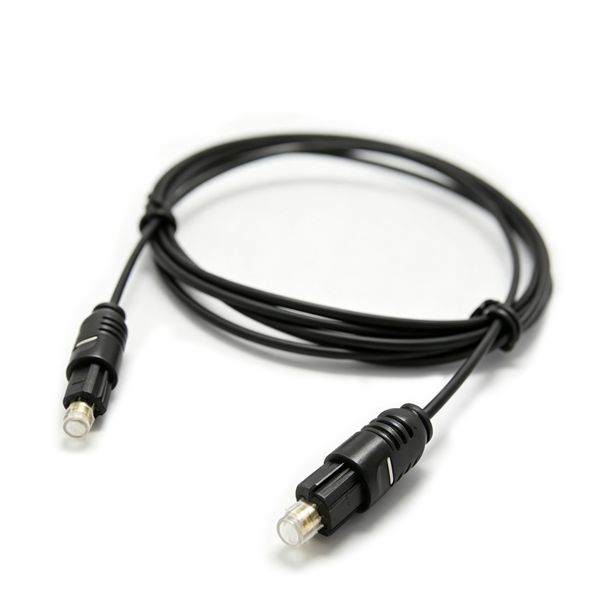 光デジタルケーブル 光ケーブル オーディオ用 光ファイバーケーブル SPDIF TOSLINK 方口 テレビ・アンプ接続 光ケーブル 1m;L5465;拍卖