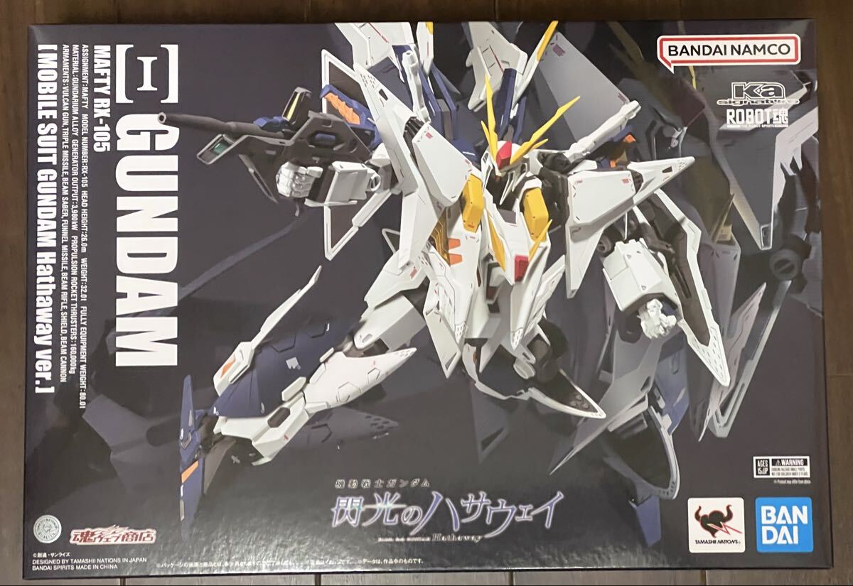 ROBOT魂(Ka signature) SIDE MS RX-105 Ξガンダム(機動戦士ガンダム 閃光のハサウェイVer.)クスィーガンダム 新品未開封拍卖